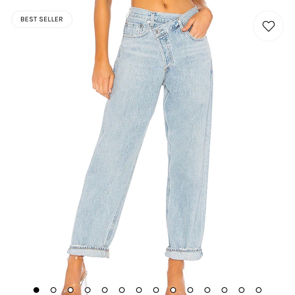 agolde crossover jeans